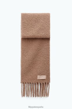 accesorio 262DTJ420 camello unisexo Filippa K bufanda de bouclé