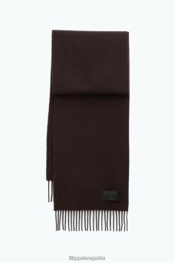 accesorio 262DTJ477 chocolate negro hombres Filippa K bufanda en mezcla de cachemira