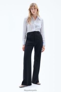 vestir 262DTJ107 negro mujer Filippa K pantalón de lana stevie