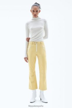 vestir 262DTJ117 ámbar claro mujer Filippa K pantalones acampanados de cuero