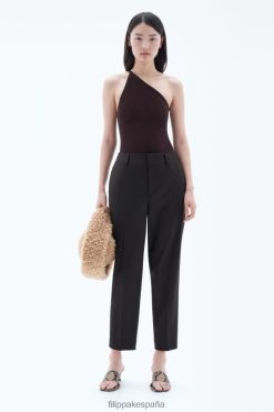 vestir 262DTJ118 marron oscuro mujer Filippa K pantalon karlie