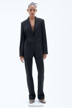 vestir 262DTJ173 negro mujer Filippa K blazer de lana fresca alison