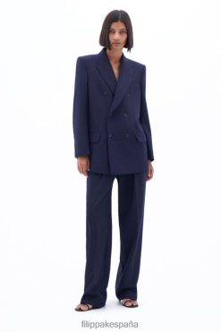 vestir 262DTJ186 Armada mujer Filippa K blazer con doble botonadura