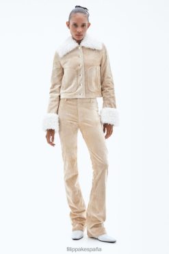 vestir 262DTJ1 arena beige mujer Filippa K chaqueta de pana