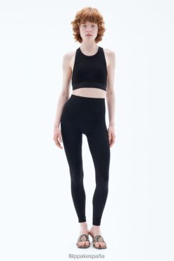 vestir 262DTJ235 negro mujer Filippa K leggings altos sin costuras