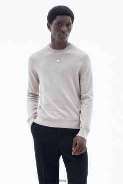 vestir 262DTJ280 mezcla beige hombres Filippa K suéter de algodón merino