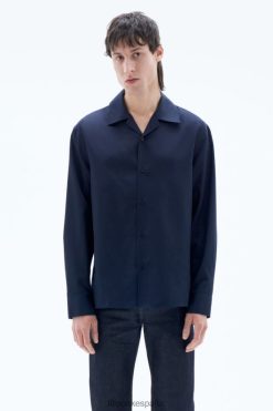 vestir 262DTJ380 Armada hombres Filippa K camisa de resort