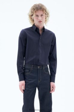 vestir 262DTJ400 Armada hombres Filippa K camisa elástica paul