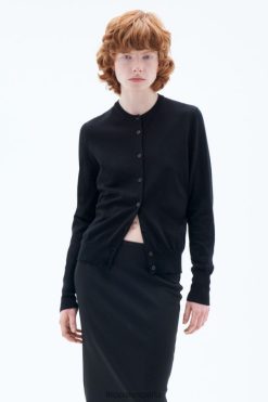 vestir 262DTJ47 negro mujer Filippa K cárdigan corto de merino