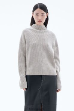 vestir 262DTJ53 beige grisáceo mujer Filippa K suéter de sauce