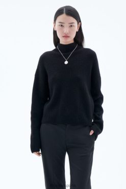 vestir 262DTJ67 negro mujer Filippa K suéter de sauce