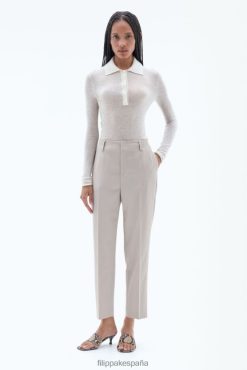 vestir 262DTJ98 beige grisáceo mujer Filippa K pantalon karlie