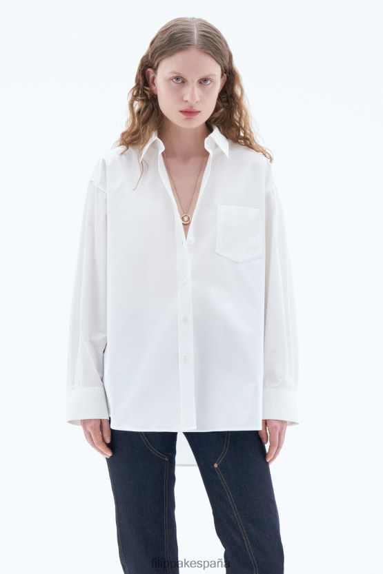 vestir 262DTJ195 blanco mujer Filippa K camisa samy