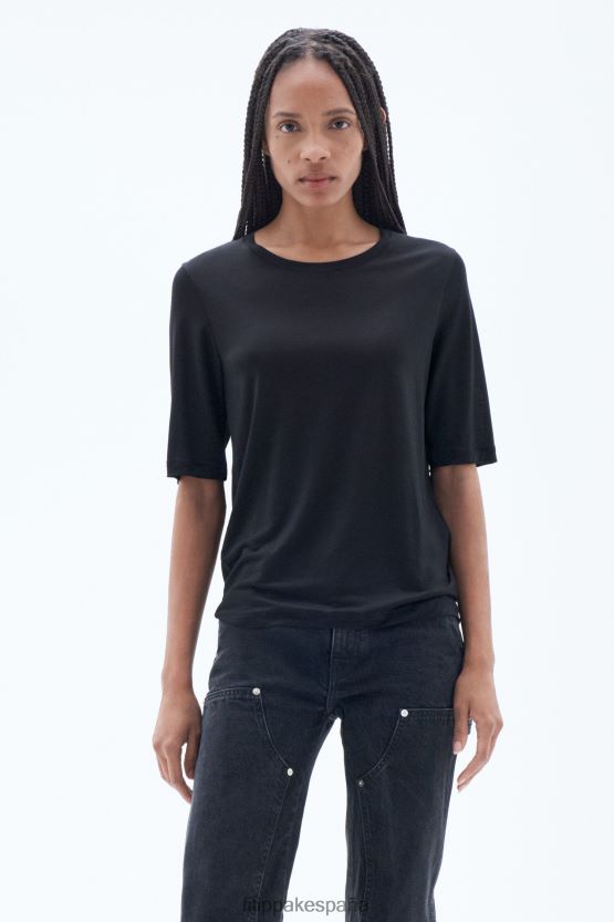 vestir 262DTJ159 negro mujer Filippa K camiseta elena