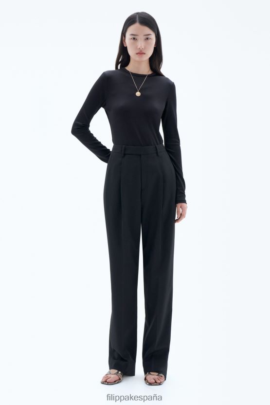 vestir 262DTJ103 negro mujer Filippa K pantalones julia