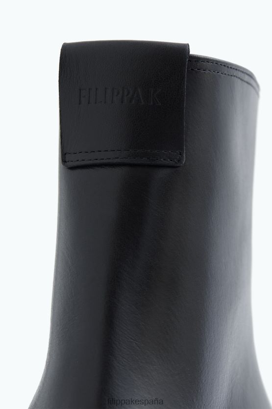 zapatos 262DTJ449 negro mujer Filippa K botines con punta redonda