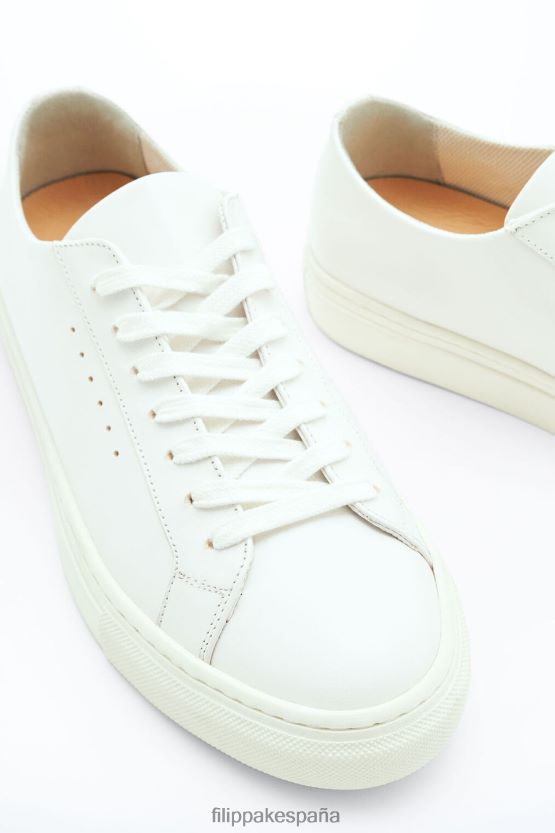 zapatos 262DTJ450 blanco mujer Filippa K zapatillas kate bajas